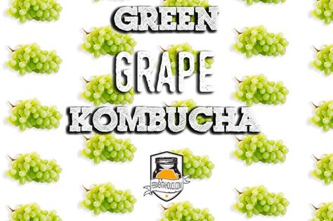 Great Green Grapes Kombucha Recipe Grape Kombucha, Kombucha Recipe, Green Grape, Kombucha Tea, When You Are Happy, Green Grapes, Kombucha, Grapes, Get Started