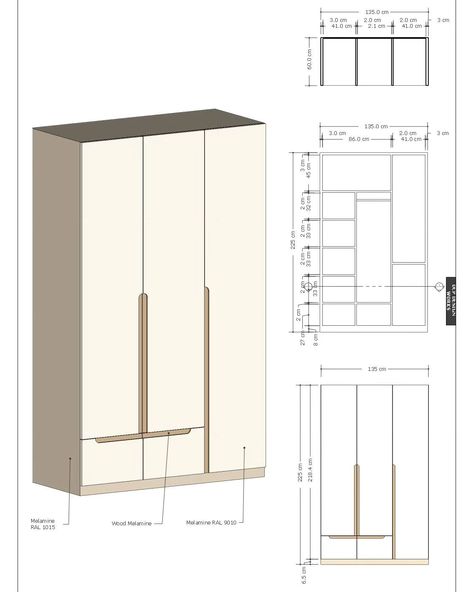 Have you ever used SketchUp Layout? This wardrobe was completely designed in SketchUp and prepared the sheet in SketchUp Layout. Do you like it? Stay tuned to learn how to use the SketchUp Layout 🔆 I'm here to help you with furniture design process, feel free to reach out 📩 Sketchup Layout, Freelance Architect, Diy Closet, Wardrobe Design, Do You Like It, Wardrobe Basics, Design Process, Have You Ever, Stay Tuned