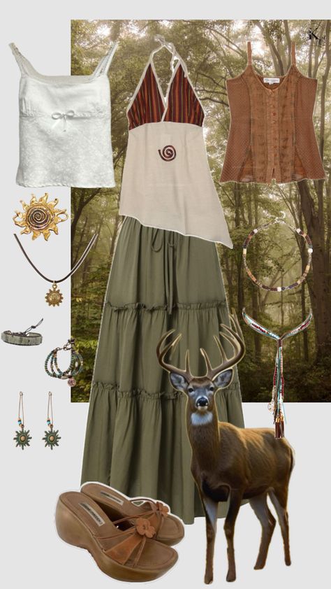 #longskirt, #cottagecore, #bohemian, #nature, #hippy Forestcore Outfit, Cottagecore Bohemian, Cottage Core, Your Aesthetic, Creative Energy, Long Skirt, Energy, Pins, Clothes