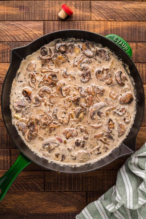 Filet Mignon Mushroom Cream Sauce, Brandy Steak Sauce, Brandy Shallot Cream Sauce, Brandy Mushroom Cream Sauce, Porcini Mushroom Sauce, Mushrooms In Cream Sauce, Filet Mignon With Mushroom Sauce, Mushroom Brandy Cream Sauce, Filet Mignon With Shrimp And Lobster Cream Sauce