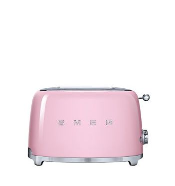 Smeg 2-slice Toaster | Bloomingdale's Wedding & Gift Registry: http://www.stylemepretty.com/2015/11/16/the-registry-at-bloomingdales-2/ Smeg Toaster, Safety Valve, New York Apartment, Decoration Inspiration, Eating Raw, House Goals, Kitchen Aid Mixer, Bagels, Small Appliances