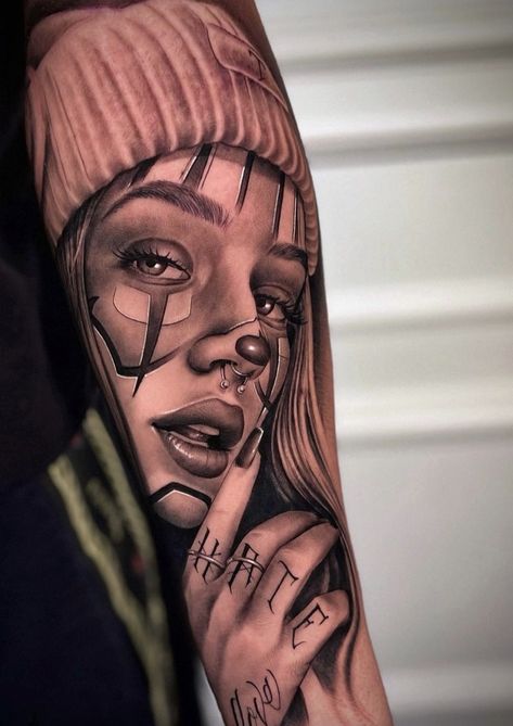 Gangsta Tattoos, Chicano Style Tattoo, Chicano Tattoos, Chicano Tattoo, Quote Tattoos, Chicano Style, Chicano Art Tattoos, Forearm Tattoo Women, Style Tattoo