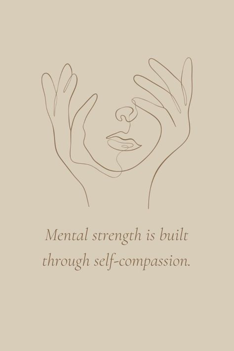 more in telegram Compassion For Yourself, Mental Strength Symbol, Prioritizing Mental Health, Self Compassion Aesthetic, Resilience Aesthetic, Through Tattoo, Strengthen Your Mind, Self Growth Quotes, Mental Health Advocacy