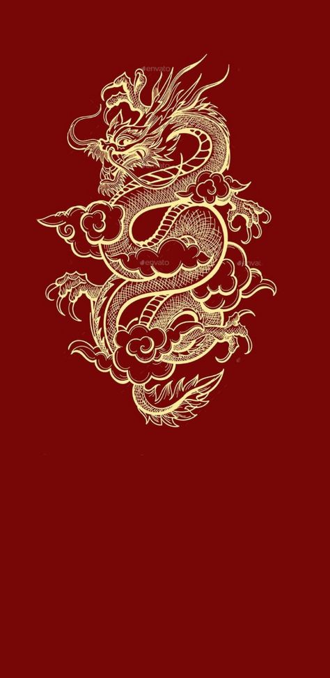 Red Dragon Background, Lunar New Year Aesthetic Wallpaper, Lunar New Year Wallpaper 2024, Lunar New Year Dragon Art, Chinese Red Envelope Aesthetic, Dragon Lunar New Year Design, Cny Aesthetic, Year Of The Dragon Wallpaper, Dragon Lunar New Year