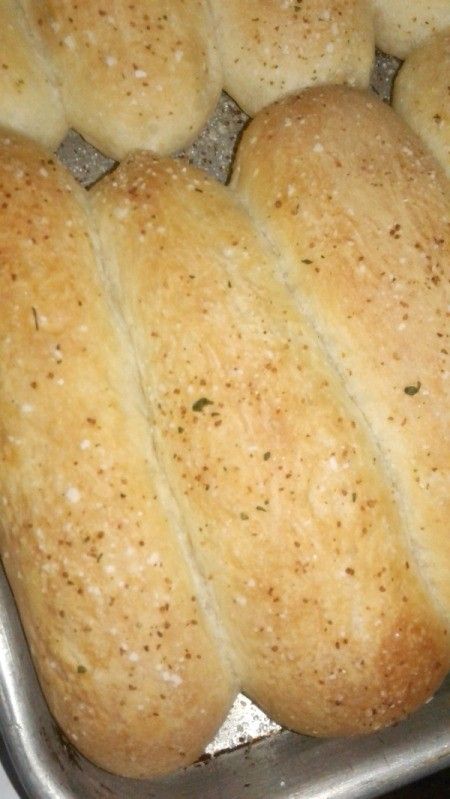 Best Ever Bread Sticks Using Rhodes Frozen Dough | ThriftyFun Frozen Dinner Rolls Recipes, Frozen Bread Dough Recipes Rhodes, Rhodes Breadsticks, Recipes Using Rhodes Frozen Rolls, Bread Rolls Recipe Stuffed, Frozen Rolls Recipes Rhodes Bread, Rhodes Bread Dough Recipes, Frozen Dough Recipes, Frozen Bread Dough Recipes