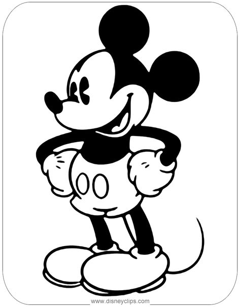 Old Mickey Mouse, Printable Mickey Mouse, Mickey Mouse Coloring, Mouse Coloring Pages, Mickey Coloring Pages, Mickey Mouse Printables, Minnie Mouse Coloring Pages, Mickey Mouse Coloring Pages, Mouse Color