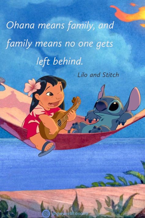 Lelo And Stich, Lilo And Stitch Tattoo, ليلو وستيتش, Disney Movie Art, Lilo And Stitch Ohana, Lilo And Stitch Quotes, Stitch Tattoo, Disney Silhouettes, Stitch Quote