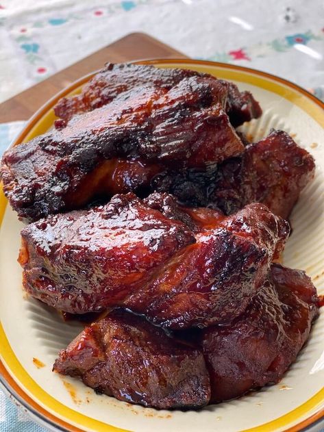 Oct 25, 2020 - Melt-in-your-mouth tender, bathed in a sweet and tangy homemade barbecue sauce, these country style pork ribs are truly something special! Boneless Country Pork Ribs Recipes, Western Pork Ribs Recipe, Bbq Spare Ribs In The Oven Country Style, Boneless Pork Ribs In Oven, Country Style Pork Ribs In Oven, Pork Loin Boneless Country Style Ribs, Country Pork Ribs Recipes, Recipe For Boneless Country Style Ribs, Tender Country Style Ribs