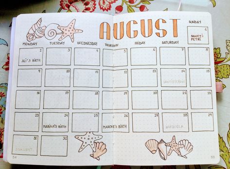 August, 2021, Bullet Journal Bujo August Calendar, August Bullet Journal Cover Easy, Calendar Ideas August, June Bullet Journal Calendar, Journal Ideas August, August Bullet Journal Calendar, August Calendar Ideas, Bullet Journal Wishlist, August Bujo