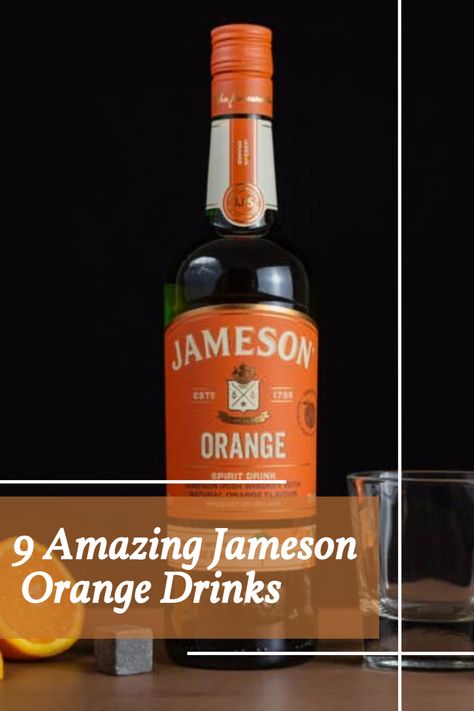 Jameson Orange Drinks are delicious! Check out these Jameson Irish Whiskey mixed drink and cocktail recipes enhanced by the refreshing citrus flavors of Jameson Orange Whiskey. Jamison Orange Drinks, Drinks With Jameson Orange, Orange Tea Shots Jameson, Orange Whiskey Drinks, Jameson Orange Drinks, Orange Jameson Drinks, Jamison Orange Whiskey Drinks, Orange Tea Shots Recipes, Orange Jameson Cocktails