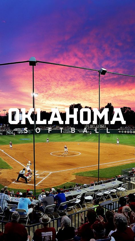 Ou Softball, Softball Backgrounds, Oklahoma Softball, Softball Pictures, Softball Life, Boomer Sooner, Dream College, Fastpitch Softball, Softball Team