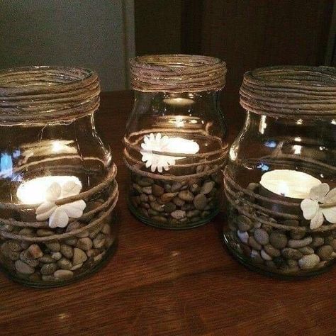 Pot Gantung, Jar Art, Closet Organization Diy, Mason Jar Crafts Diy, Mason Jar Lighting, Jar Diy, Photo Blog, Mason Jar Diy, Mason Jar Crafts