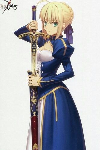 Blue saber