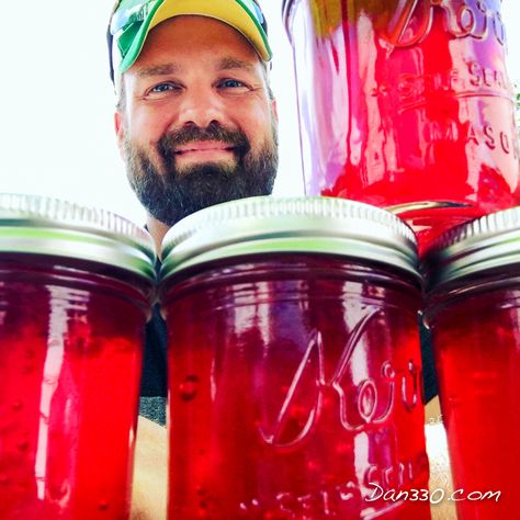 Today, I am walking you through the steps of making crabapple jelly. Watch the video! It has gotten great reviews from our readers. First step is picking enough crab apples to make a batch of jelly. Crab apples are small and we don’t spray these trees so about every third apple is usable. It … Crabapple Jelly Recipe, Sure Jell Recipe, Smoked Baked Beans Recipe, Crabapple Jelly, Crab Apple Recipes, Crab Apple Jelly, How To Make Jelly, Apple Jelly, Canning Food