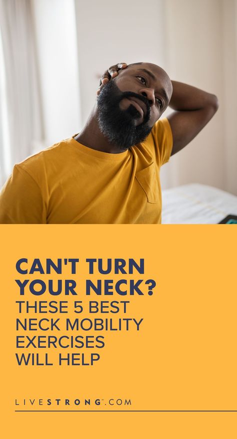 Neck Mobility, Exercises For Neck, Neck Pain Exercises, Forward Head Posture, Healthier Habits, Neck Exercises, Posture Exercises, Strong Back, Stiff Neck