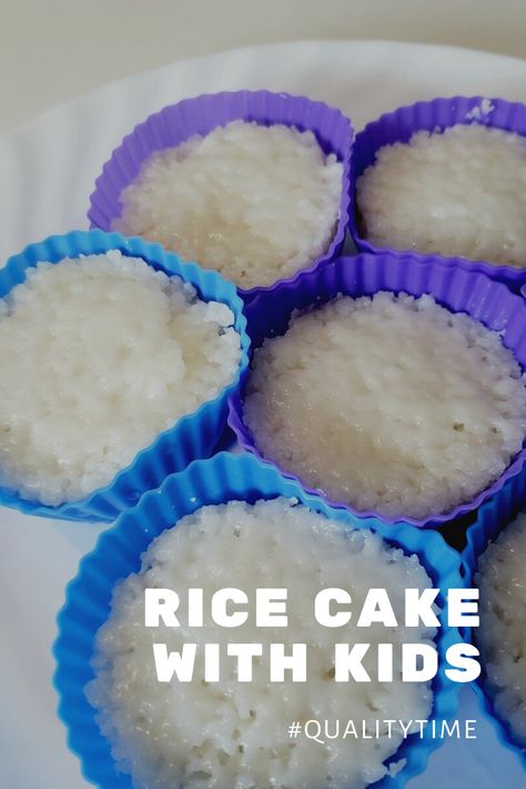 If you are looking for a way to have a quality time together with your kid, cooking is a great option. Here is a simple recipe for rice cake!🙂.............................#ricecake#ricecakerecipe#cookingwithkids#cookingwithchildren#childrencooking#cookingactivities#qualitytime#qualitytimewithkids#familyactivities#kidssnack#whattodoonweekend#childrenactivities#preschoolcooking#kidsrecipe How To Cook Rice Cakes, Rice Cake Sweet Recipes, Diy Rice Cakes, Diy Rice Cakes How To Make, Home Made Rice Cakes, What Kind Of Rice Cake Is This, Rice Cake Snacks, Steamed Rice Cake, Silicone Cupcake Liners