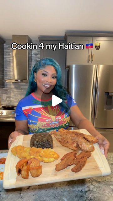 The Real Goldie | Episode25 cooking for my Haitian🇭🇹🤴🏿 Goldie’s Recipe book 👩🏾‍🍳 AVAILABLE NOW!! Link in bio. 

I will be doing a Raffle at the end of the... | Instagram Target Shorts, Haitian Food Recipes, Dinner For Two, Caribbean Recipes, Recipe Book, You Must, Link In Bio, The End, Funny Gif