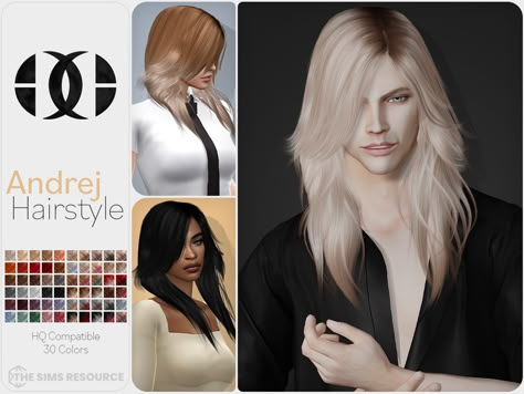 Sims 4 Cc Hair, Sims 4 Hair Male, Male Aesthetic, Belle Hairstyle, Sims 4 Cc Eyes, Hair Male, Pelo Sims, Sims 4 Characters, Sims 4 Cc Packs