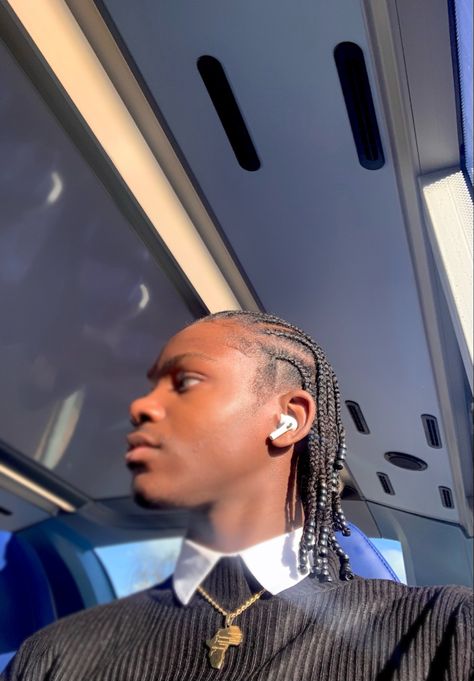 Twists On Men, Men Cornrows With Beads, Cornrows Beads Men, 2000s Cornrow Hairstyles, Fulani Braids Men, Corn Rows Man, 2000s Cornrows Men, Blk Aesthetic, Locs Men