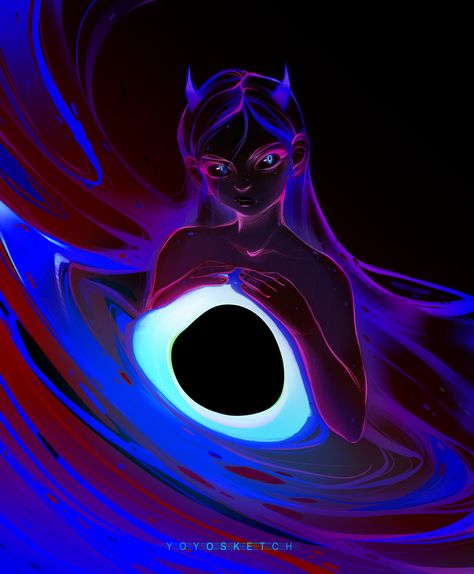 ArtStation - Black Hole, YoYo Sketch Black Hole Aesthetic, Black Hole Illustration, Black Hole Tattoo, Black Hole Wallpaper, Hole Drawing, Iphone Wallpaper Aesthetic, Graphisches Design, Wallpaper Iphone Wallpaper, Black Holes