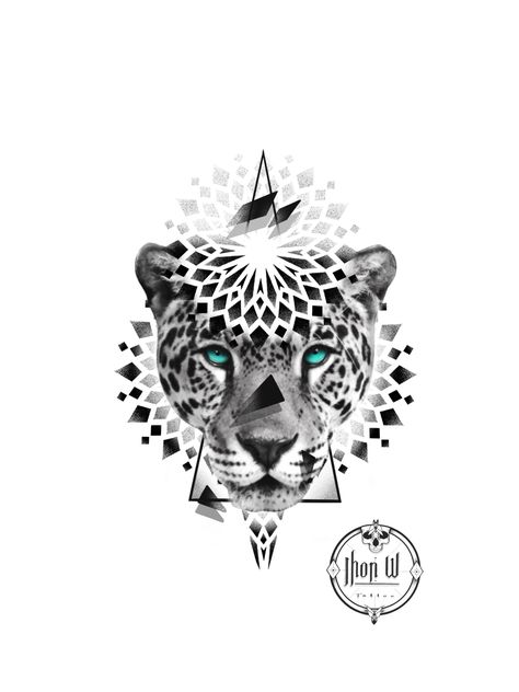 Snow Leopard Tattoo, Flower Cover Up Tattoos, Cover Up Tattoos For Men, Lioness Tattoo, Geometric Mandala Tattoo, Leopard Tattoos, Armband Tattoo Design, Owl Artwork, Tattoos For Women Flowers