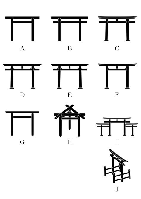 File:Torii gate variation 2.svg - Wikimedia Commons Japanese Gate, Japanese Garden Landscape, Japanese Tea House, Zen Garden Design, Torii Gate, Japanese Garden Design, Asian Garden, Seni Dan Kraf, Garden Vines