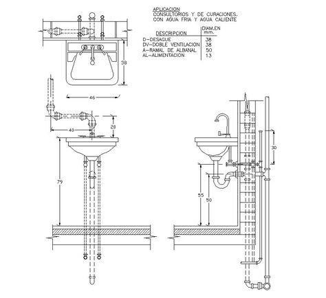 Detail of wash-basin units connection 2d view CAD sanitary block layout autocad file Pedestal Drawing, Section Plan, Plumbing Layout, Detail Drawing, Block Layout, Basin Unit, Drawing Block, Cad Blocks, Autocad Drawing