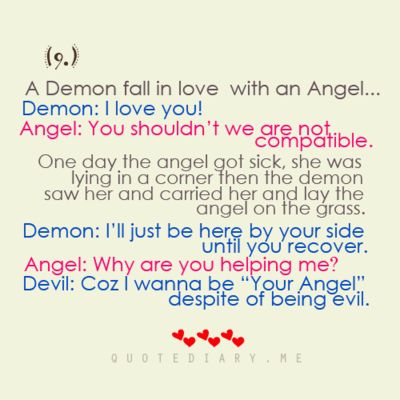 When devil falls in love with an Angel Angels And Demons Quotes, Chaos Quotes, Distant Love, Demon Stories, Demonic Quotes, Devil Quotes, Writing Dialogue Prompts, Dialogue Prompts, Writing Dialogue