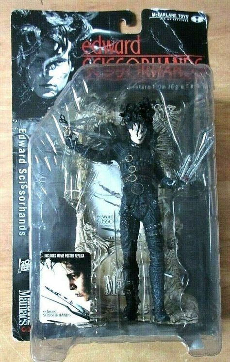 Horror Action Figures, Horror Toys, Edward Scissorhands, Horror Movie Art, Holiday List, Mcfarlane Toys, Pastel Pink Aesthetic, Rock Posters, Sideshow Collectibles