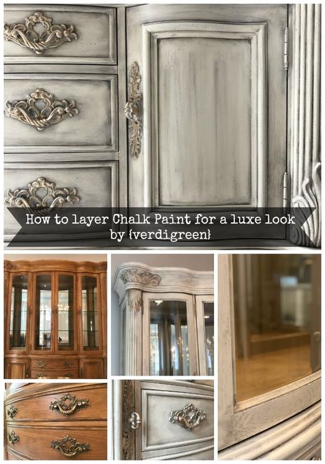 Layering Chalk Paint Colors, Upcycle Techniques, Layering Chalk Paint, Antiquing Furniture, Annie Sloan Colors, Furniture Store Design, Rustic Furniture Diy, Painting Wood Furniture, Upcycled Furniture Diy