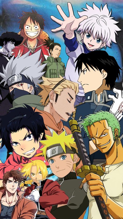 Anime Mashup, Best Boys, All Anime Characters, The Best Anime, Iconic Looks, Shonen Jump, Iconic Art, Fan Anime, Best Anime