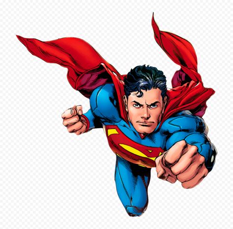 Comic Png, Superman Flying, Front View, Free Png, Png Image, Superman, For Free