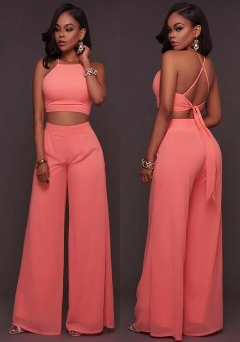 Cutest Outfits, 2piece Outfits, Long Jumpsuit, Chic Dress Classy, Two Piece Jumpsuit, Queen Fashion, Birthday Outfits, Classy Dress Outfits, Classy Casual Outfits