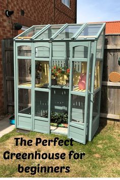 Seedling Station, Greenhouse For Beginners, Wall Greenhouse, Patio Greenhouse, Yard Renovation, Diy Greenhouse Plans, Lean To Greenhouse, Outdoor Greenhouse, Greenhouse Shed