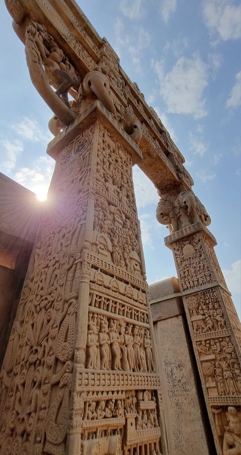 Sanchi Stupa, Galaxy Wallpaper, India, The World