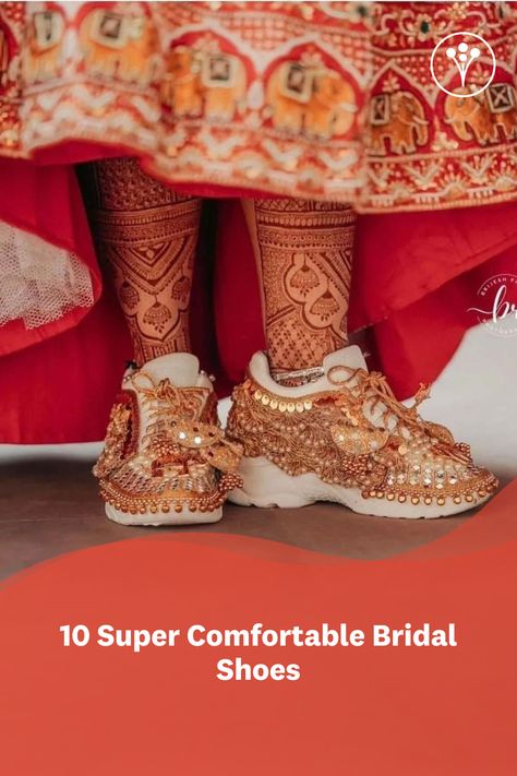 Indian Wedding Heels Brides, Navratri Shoes Design, Lehenga With Shoes, Wedding Shoes Indian, Bridal Footwear Indian Heels, Indian Bridal Sandals, Beautiful Flowers Bouquet Gift, Bridal Heels Indian, Bridal Footwear Indian