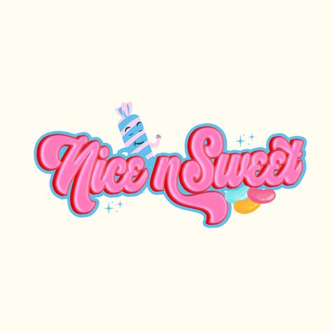 #candy #sweets #candyshop #business #food #trending #fonts Candy Shop Branding Design, Candy Shop Logo Design Ideas, Candyland Graphic Design, Sweet Shop Logo Design Ideas, Candy Business Logo, Sweets Logo Design Ideas, Cookie Business Names, Candy Logo Design Ideas, Candy Brands Logo