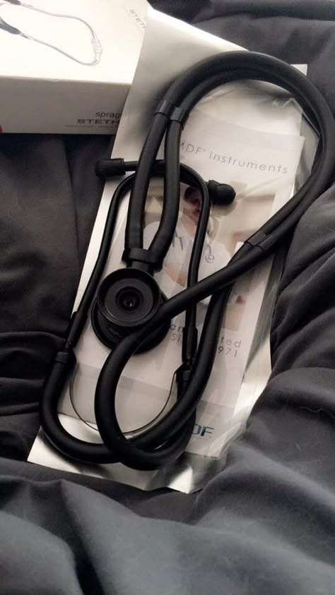 Matte black stethoscope, nurse fashion and life style, nurse of usa, nurse Black Stethoscope, Nursing Goals, Medical Photography, Medical Quotes, Medical School Life, Nurse Aesthetic, Medical Student Motivation, Medical Wallpaper, Med School Motivation