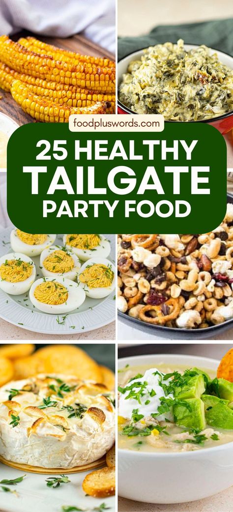 These tailgate party food ideas are perfect for your football-themed gathering. From easy snacks to tasty appetizers, you'll have everything you need to satisfy your guests. Set the scene with DIY decorations that bring your football theme to life. These simple recipes will make your event enjoyable and stress-free. Tailgate Party Food Ideas, Healthy Tailgate, Deviled Eggs With Relish, White Chicken Chili Healthy, Tailgate Party Food, Breaded Mushrooms, Sloppy Joes Easy, Creative Drinks, Chicken Chili Crockpot