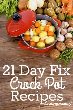 21 Day Fix Diet, 21 Day Fix Meal Plan, Beachbody Recipes, Crock Pot Recipes, 21 Day Fix Meals, Diet Vegetarian, Crock Pot Slow Cooker, Buffalo Wings, Healthy Crockpot