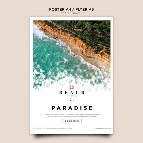 Ocean Waves Poster, Waves Poster, Summer Template, Black Friday Poster, Clean Ocean, Poster Template Free, Fashion Poster Design, Wave Poster, Poster Presentation Template