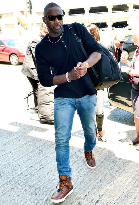 Idris Elba Style, Black Men Fashion Urban, Black Men Fashion Casual, Black Men Fashion Swag, Idris Elba, Men Fashion Show, Mens Fashion Smart, Mens Fashion Classy, Sharp Dressed Man