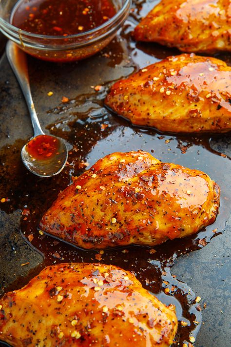 Chicken Breast Recipes Dinners, Chicken Thights Recipes, Firecracker Chicken, Spicy Baked Chicken, Basement Organization, Resep Salad, Baked Dinner, Chicken Breast Recipes Healthy, Chicken Salad Recipes