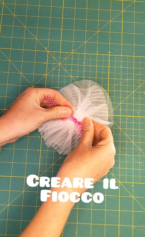 Tulle, confetti, portaconfetti, bomboniera, diy, cresima, comunione, matrimonio, Felt Flower Tutorial, Felt Flower, Flower Tutorial, Felt Flowers, Confetti, Felt