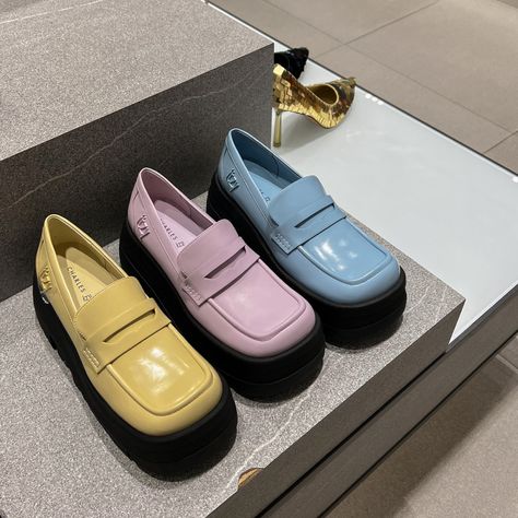 Charles And Keith Shoes Itzy, Charles Keith Shoes, Charles And Keith Shoes, Charles And Keith, Charles Keith, Fancy Jewelry, Aesthetic Icon, Girl Clothes, Loafer Shoes