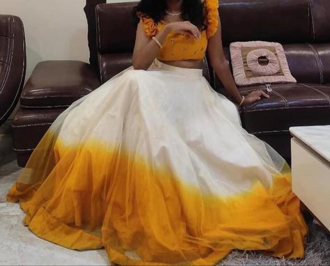 Lehenga Designs Simple, Long Dress Design, Half Saree Designs, Trendy Dress Outfits, Haldi Ceremony, Long Frocks, Designer Party Wear Dresses, Trendy Dress, Adventure Photography