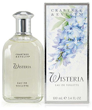 Crabtree Evelyn Wisteria Eau de Toilette original classic version  FS 3.4 oz. perfume  Disc'd Lancome Perfume, Beauty Vanity, Crabtree & Evelyn, Sweet Violets, Bath Sets, Favorite Scents, Essential Oils Aromatherapy, Wisteria, Women Fragrance