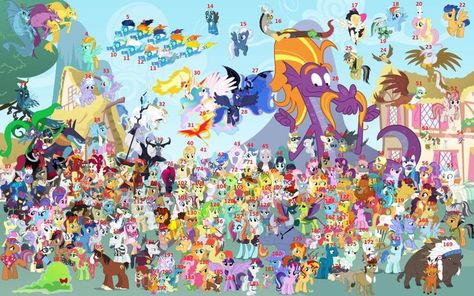 Underrated Mlp Characters, All Mlp Characters, Mlp Background Ponies, Mlp Quiz, Mlp Crochet, Mlp Background, Circus Characters, Mlp Characters, Pony Art