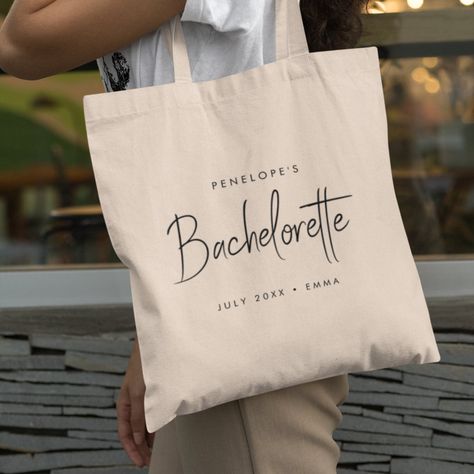 Elevate your bachelorette party with these stylish tote bags! Perfect for carrying all your essentials during the festivities. Stand out in style and make memories that last a lifetime. #BacheloretteParty #ToteBags #BridalParty #GirlsNightOut #WeddingCelebration #BrideTribe #BacheloretteStyle #PartyEssentials #WeddingAccessories #BacheloretteFun Bachelorette Tote Bags, Bachelorette Tote, Bachelorette Party Supplies, Bridesmaid Tote Bags, Wedding Favor Bags, Bachelorette Party Decorations, Custom Tote Bags, Bride Accessories, Bachelorette Weekend