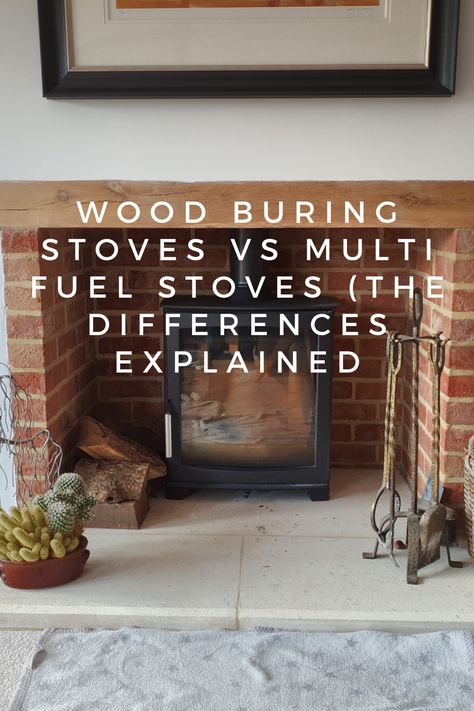 The differences between wood burning stoves and multi fuel stoves explained Pellet Stoves, Wood Burning Stoves, Multi Fuel Stove, Pellet Stove, Stove Fireplace, Home Architecture, Wood Burning Stove, Wood Stove, Wood Burning